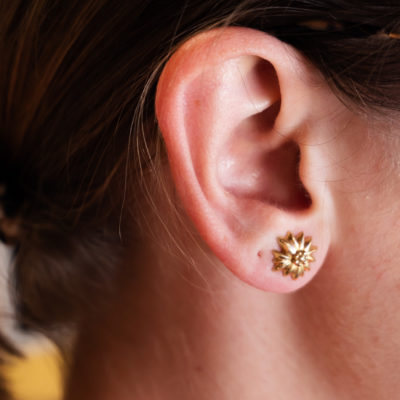 Clous d'oreilles Edelweiss